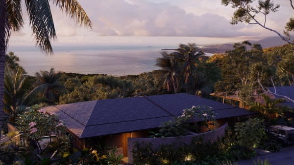 Villa avec vue sur l'eau au Costa Rica